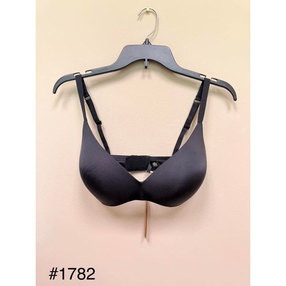 SKIMS WIRELESS FORM Push Up Plunge Bra - Onyx Size 34DD NWT #1782